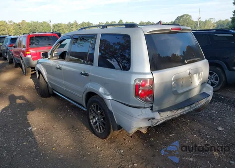 2004 Honda Pilot Ex-L из США, поврежденный, VIN 2HKYF18764H579853